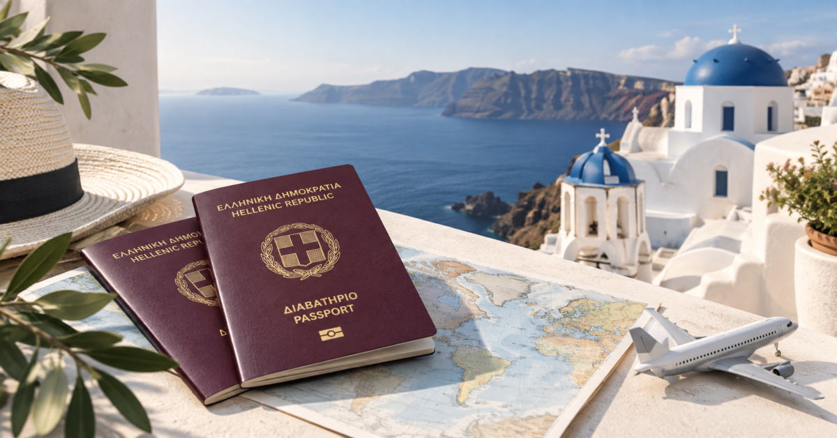 Greece passport visa-free travel destinations in 2026 - AT Express