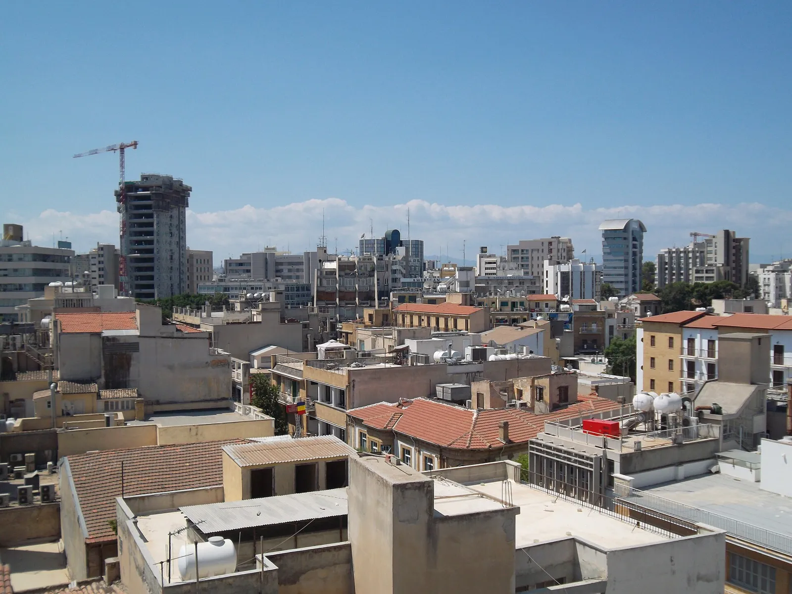The Nicosia skyline, seat of the Cyprus Registrar of Companies